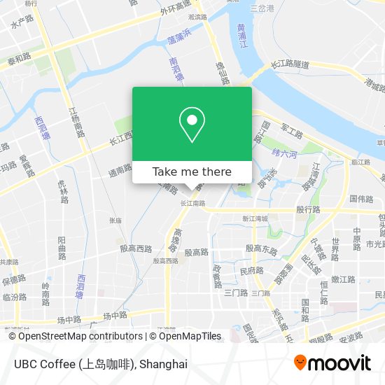 UBC Coffee (上岛咖啡) map