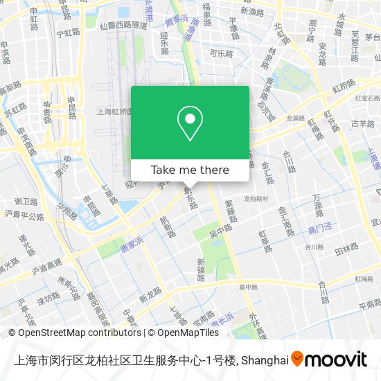 上海市闵行区龙柏社区卫生服务中心-1号楼 map