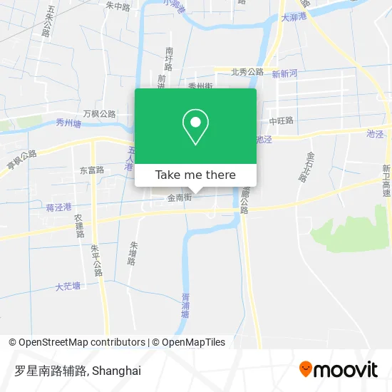 罗星南路辅路 map
