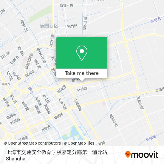 上海市交通安全教育学校嘉定分部第一辅导站 map
