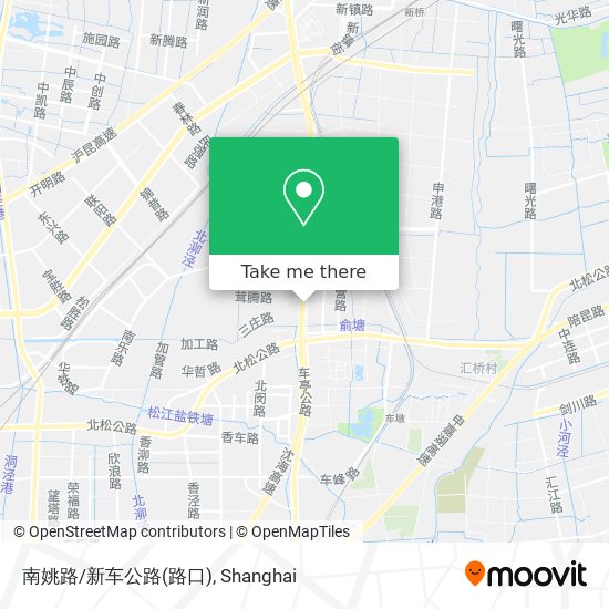 南姚路/新车公路(路口) map