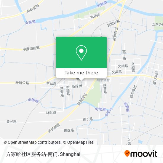 方家哈社区服务站-南门 map