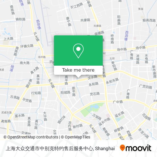 上海大众交通市中别克特约售后服务中心 map