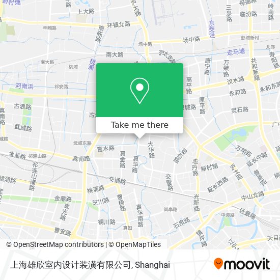 上海雄欣室内设计装潢有限公司 map