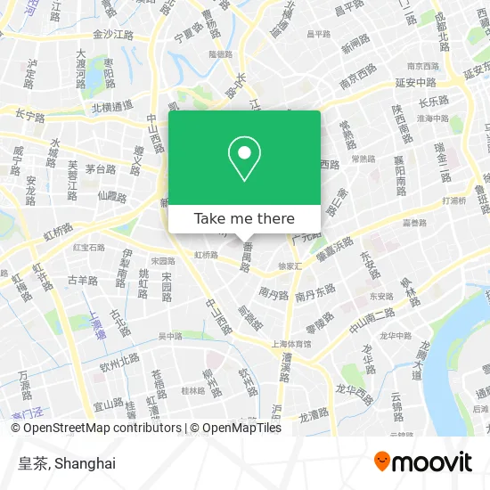 皇茶 map