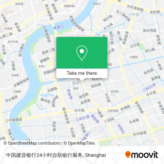 中国建设银行24小时自助银行服务 map