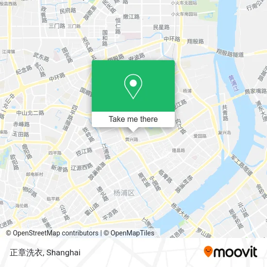 正章洗衣 map