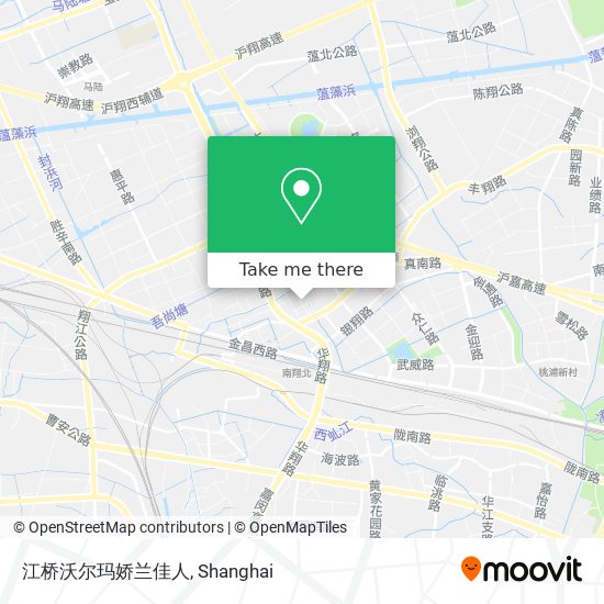 江桥沃尔玛娇兰佳人 map