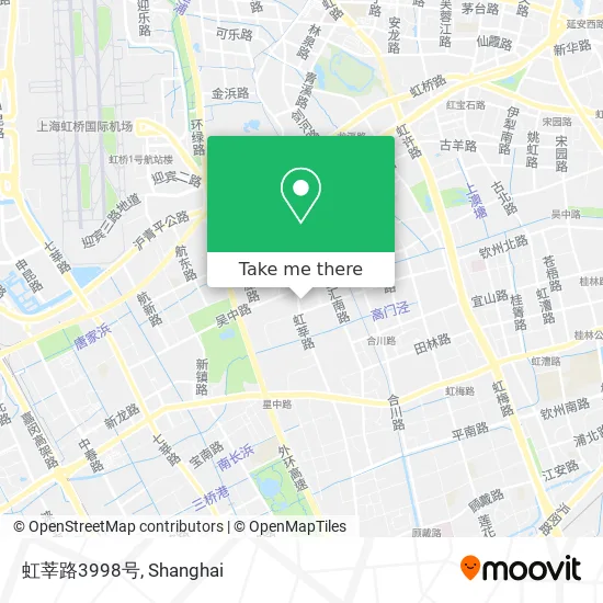 虹莘路3998号 map