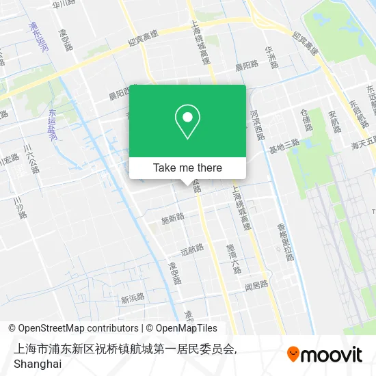 上海市浦东新区祝桥镇航城第一居民委员会 map