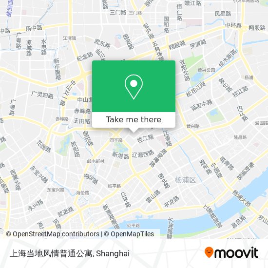 上海当地风情普通公寓 map