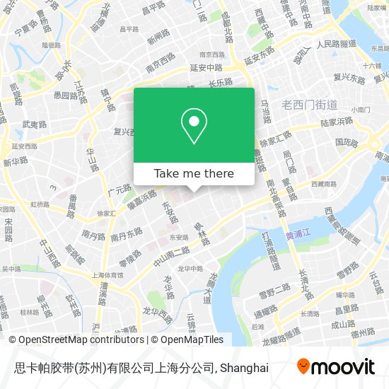 思卡帕胶带(苏州)有限公司上海分公司 map