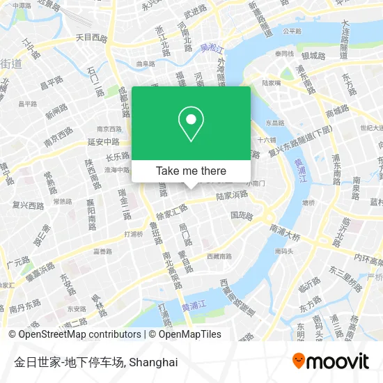 金日世家-地下停车场 map