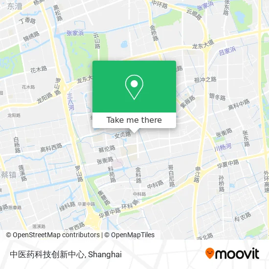 中医药科技创新中心 map
