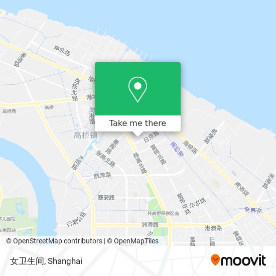 女卫生间 map