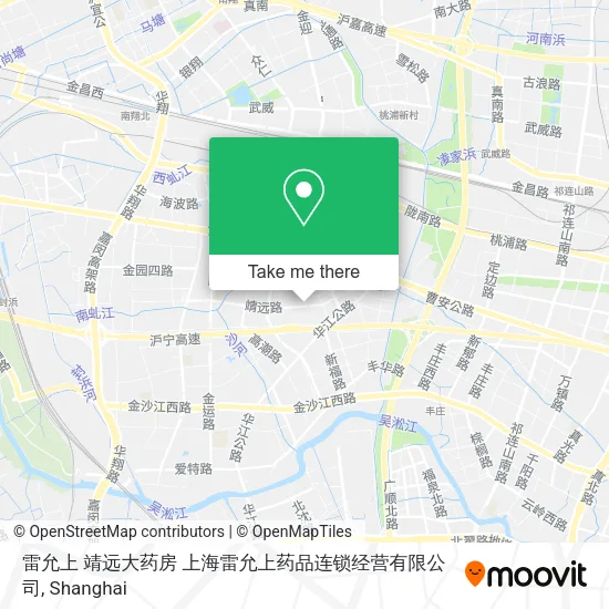 雷允上  靖远大药房  上海雷允上药品连锁经营有限公司 map