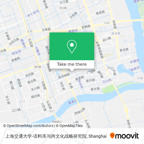 上海交通大学-语料库与跨文化战略研究院 map