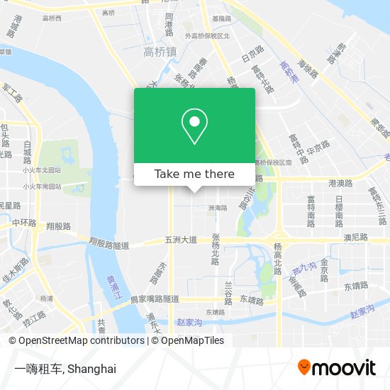一嗨租车 map