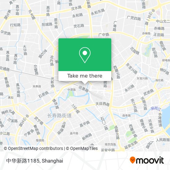 中华新路1185 map