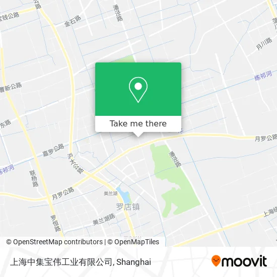 上海中集宝伟工业有限公司 map