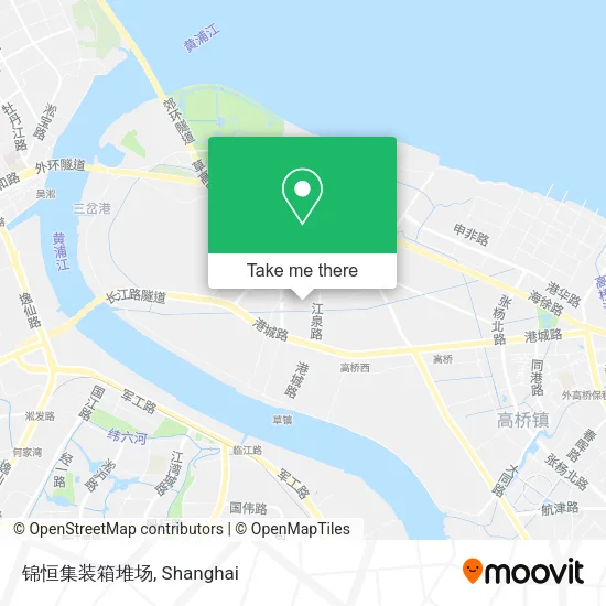 锦恒集装箱堆场 map