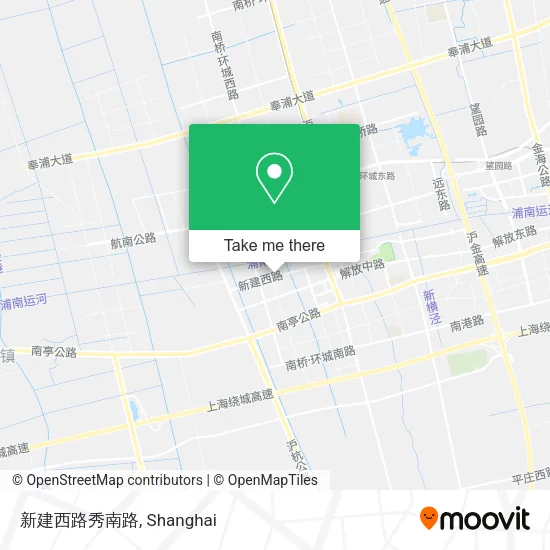 新建西路秀南路 map