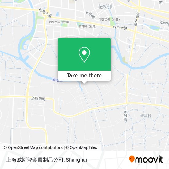 上海威斯登金属制品公司 map