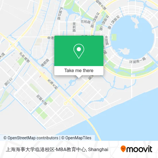 上海海事大学临港校区-MBA教育中心 map