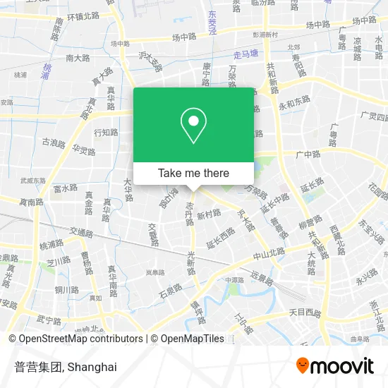 普营集团 map