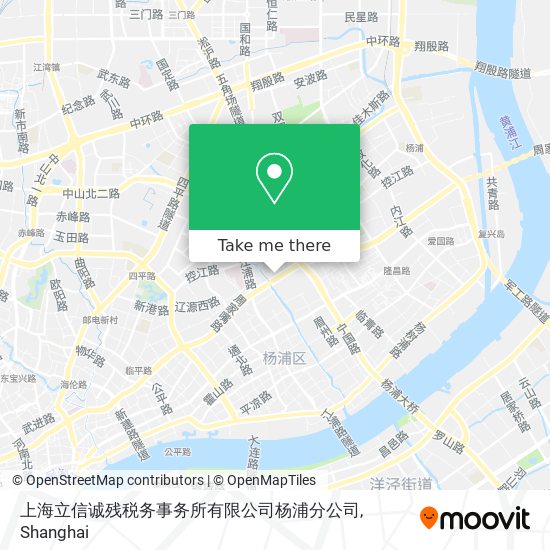 上海立信诚残税务事务所有限公司杨浦分公司 map