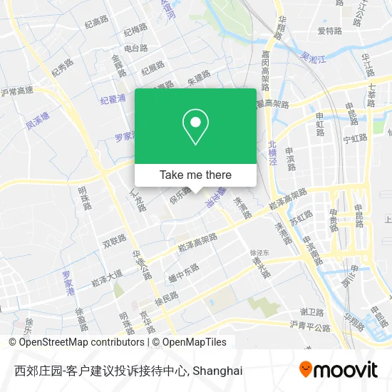 西郊庄园-客户建议投诉接待中心 map