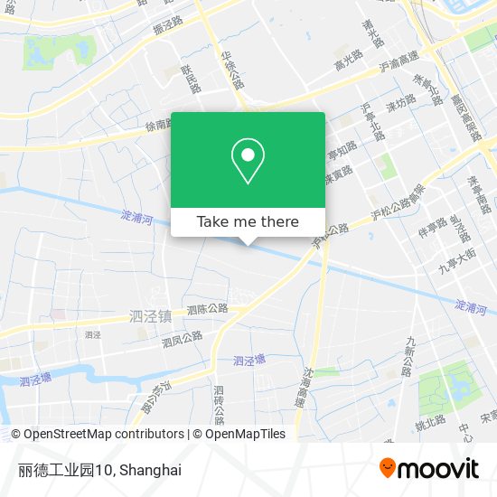 丽德工业园10 map