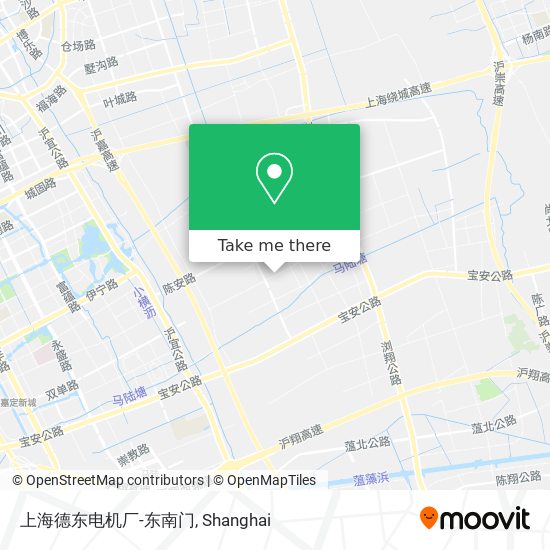 上海德东电机厂-东南门 map