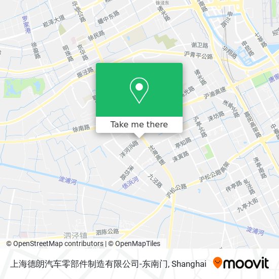 上海德朗汽车零部件制造有限公司-东南门 map
