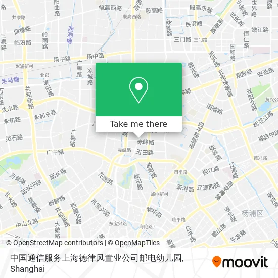 中国通信服务上海德律风置业公司邮电幼儿园 map