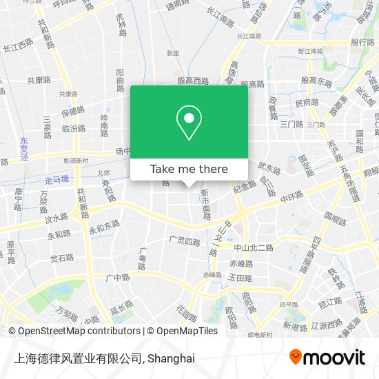 上海德律风置业有限公司 map