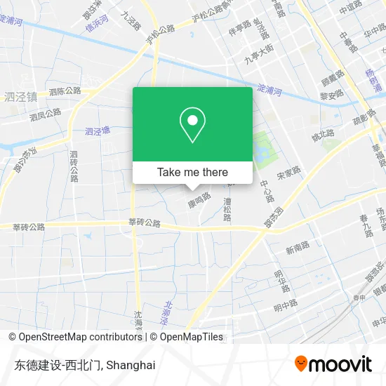 东德建设-西北门 map