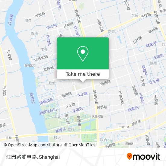 江园路浦申路 map