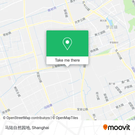 马陆自然园地 map