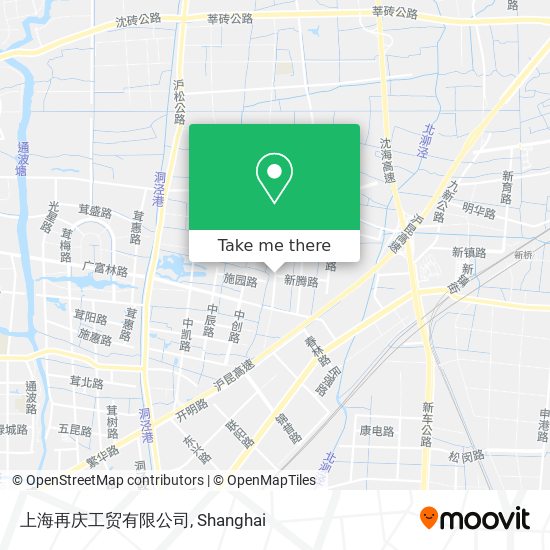 上海再庆工贸有限公司 map