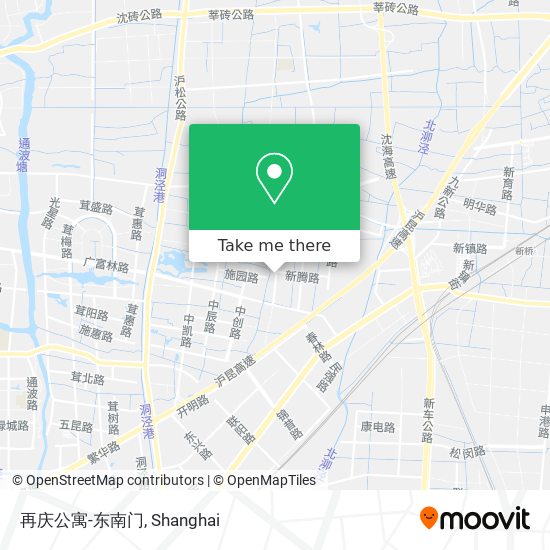 再庆公寓-东南门 map