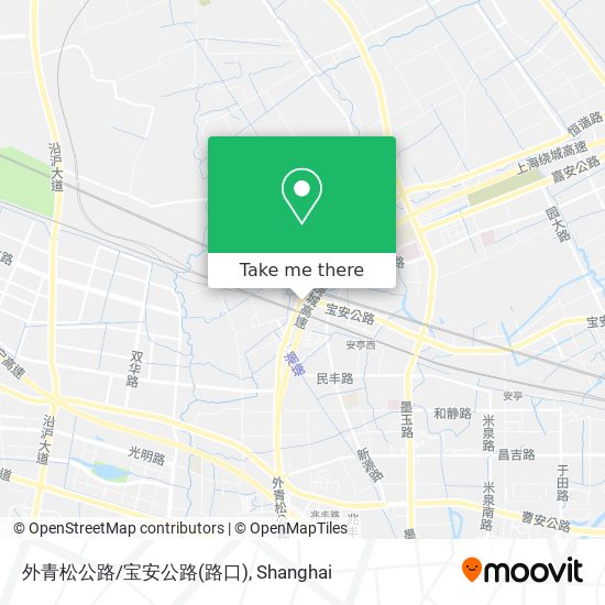 外青松公路/宝安公路(路口) map