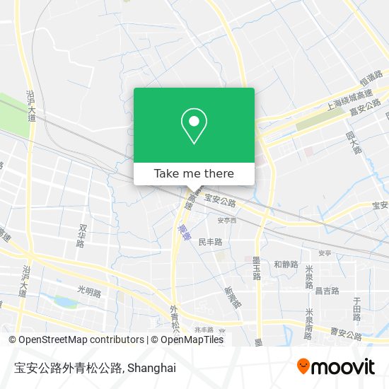 宝安公路外青松公路 map