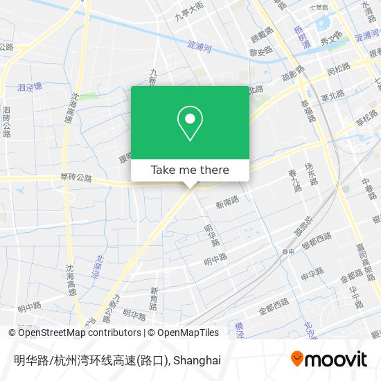明华路/杭州湾环线高速(路口) map