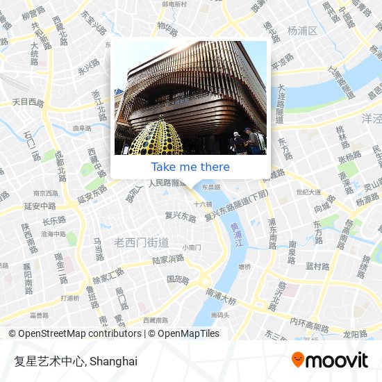 复星艺术中心 map