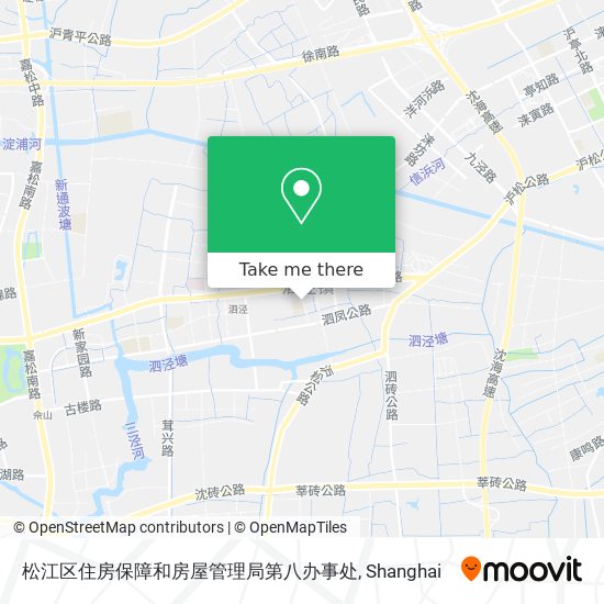 松江区住房保障和房屋管理局第八办事处 map