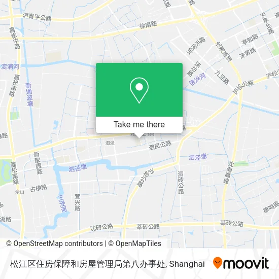 松江区住房保障和房屋管理局第八办事处 map