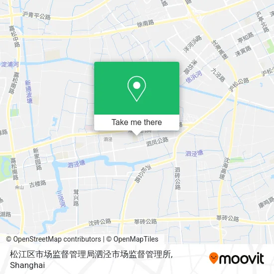 松江区市场监督管理局泗泾市场监督管理所 map