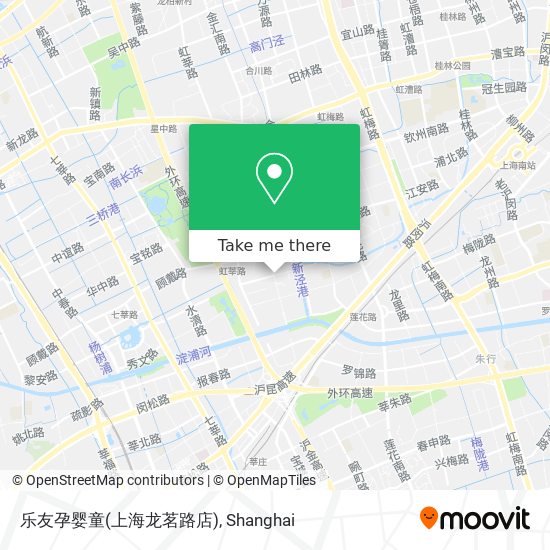 乐友孕婴童(上海龙茗路店) map