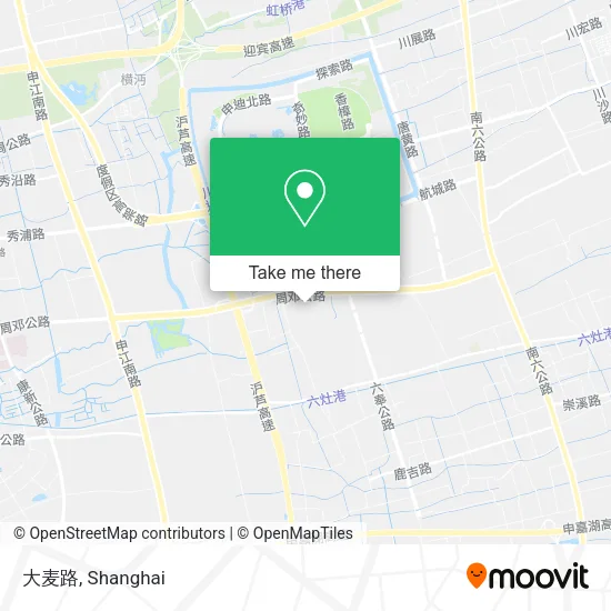大麦路 map